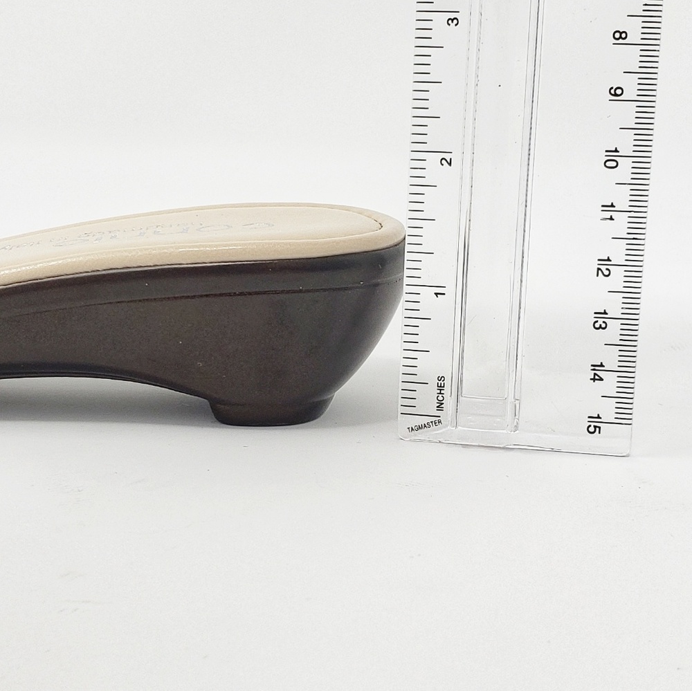 4/$25 Connie | Snakeskin Buckle Mule Wedges 6 - Picture 7 of 8